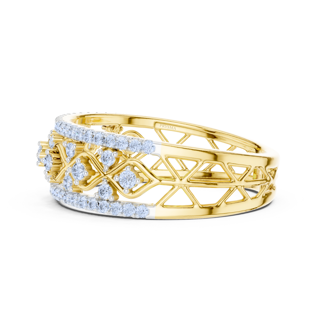 Regal Diamond Lattice Band