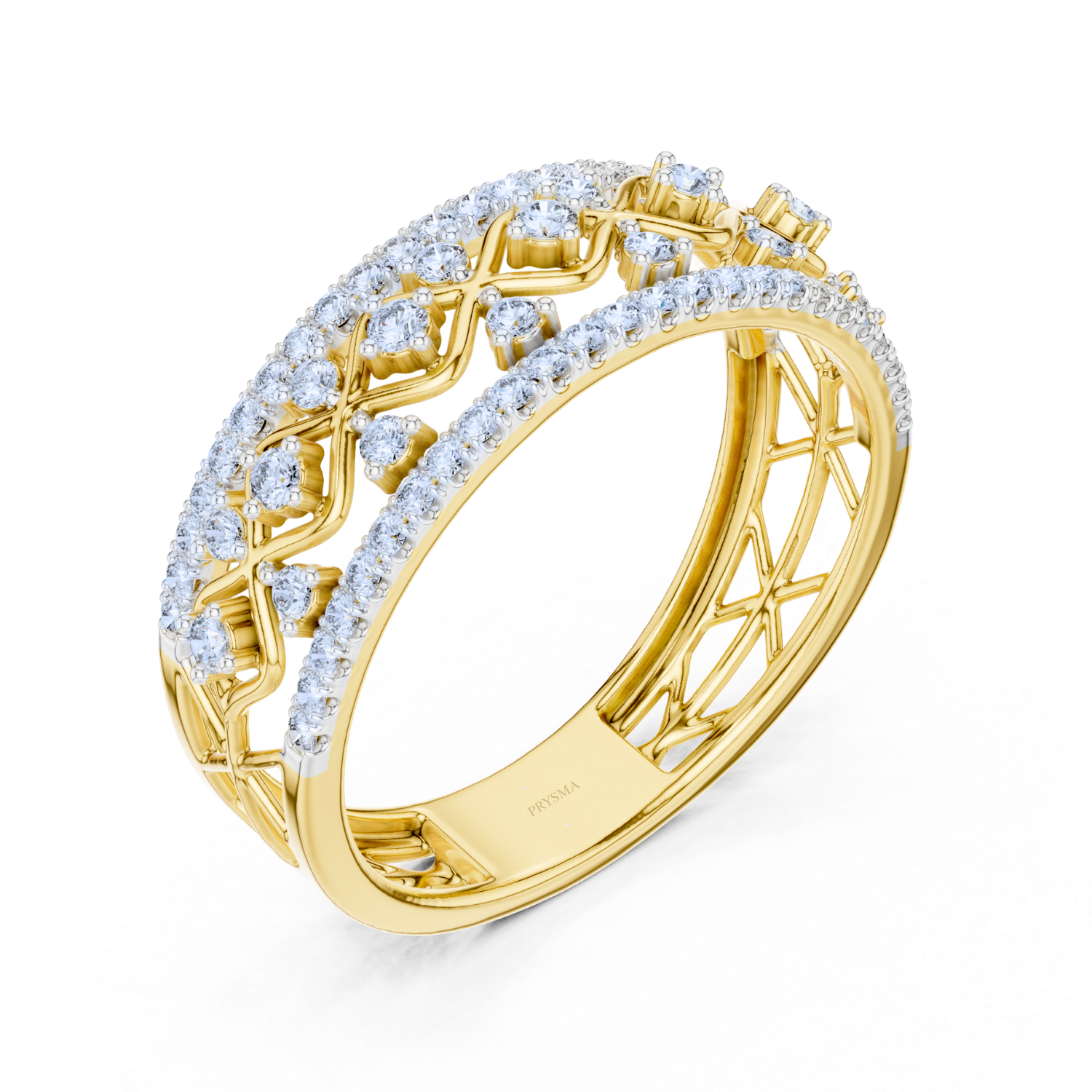 Regal Diamond Lattice Band
