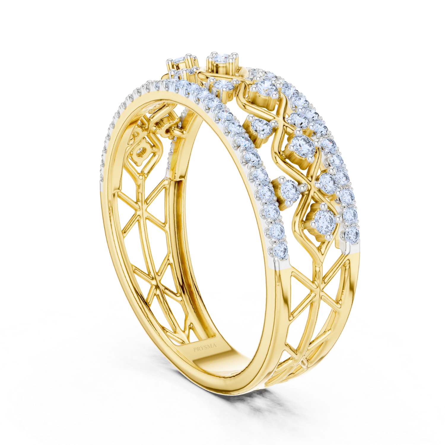 Regal Diamond Lattice Band