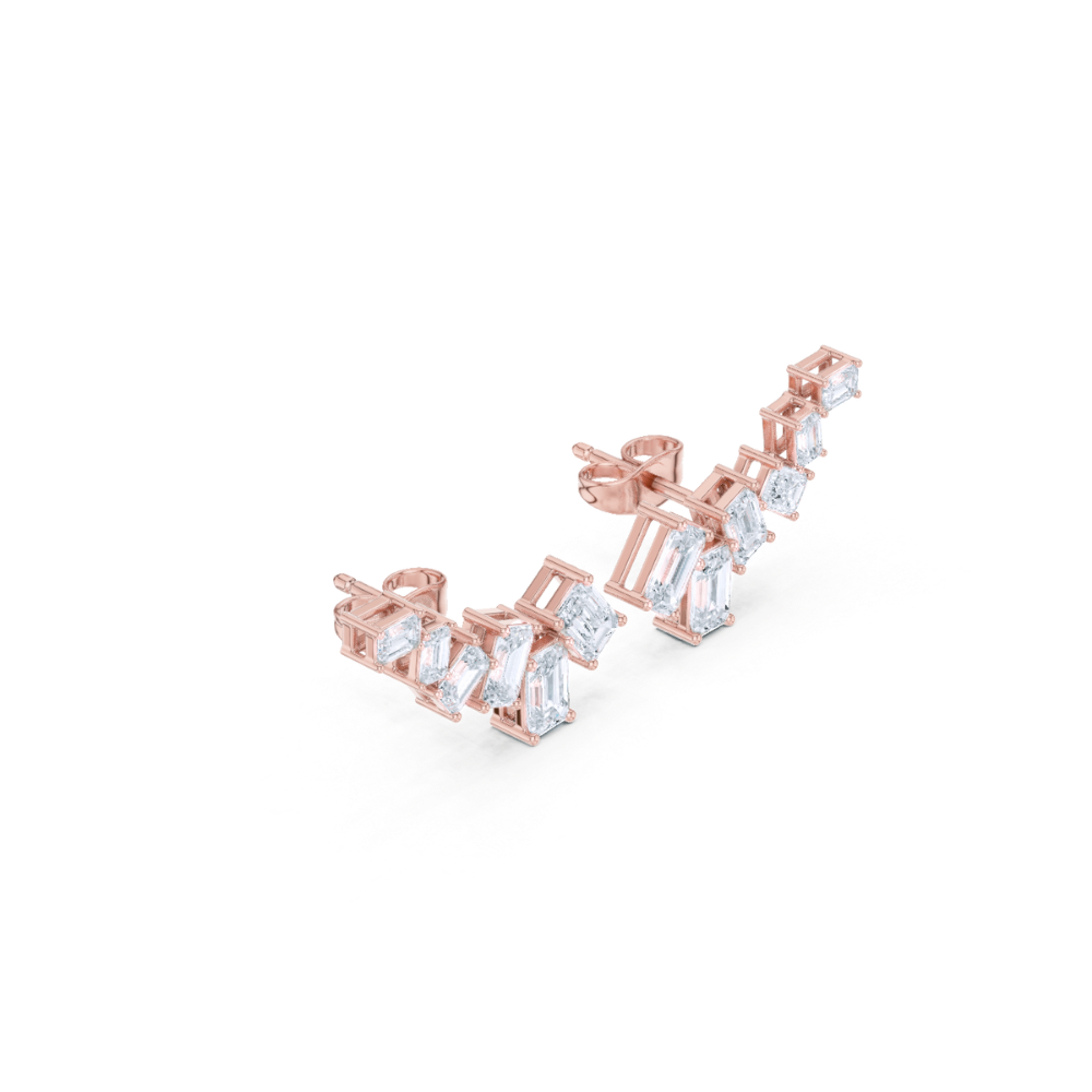 Starlit Arc Ear Climbers