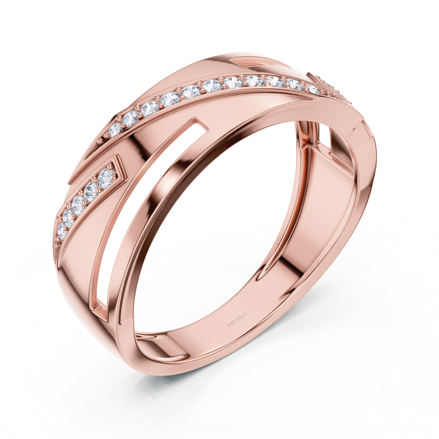 Diamond Cutout Band