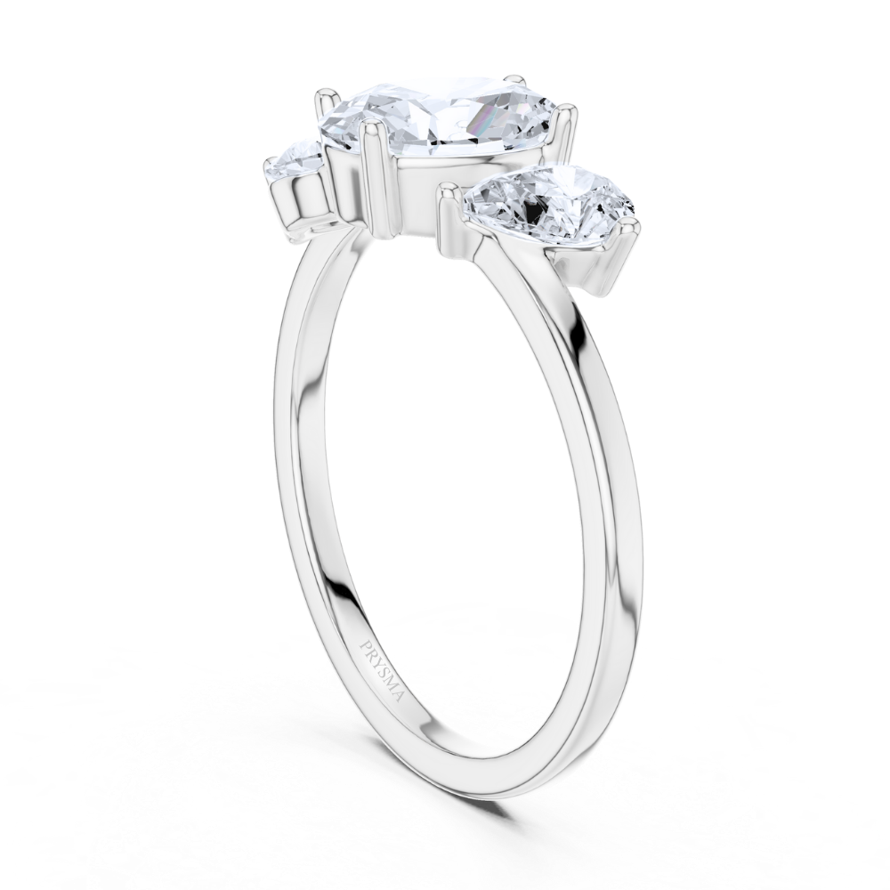 Oval Harmony Trio Ring