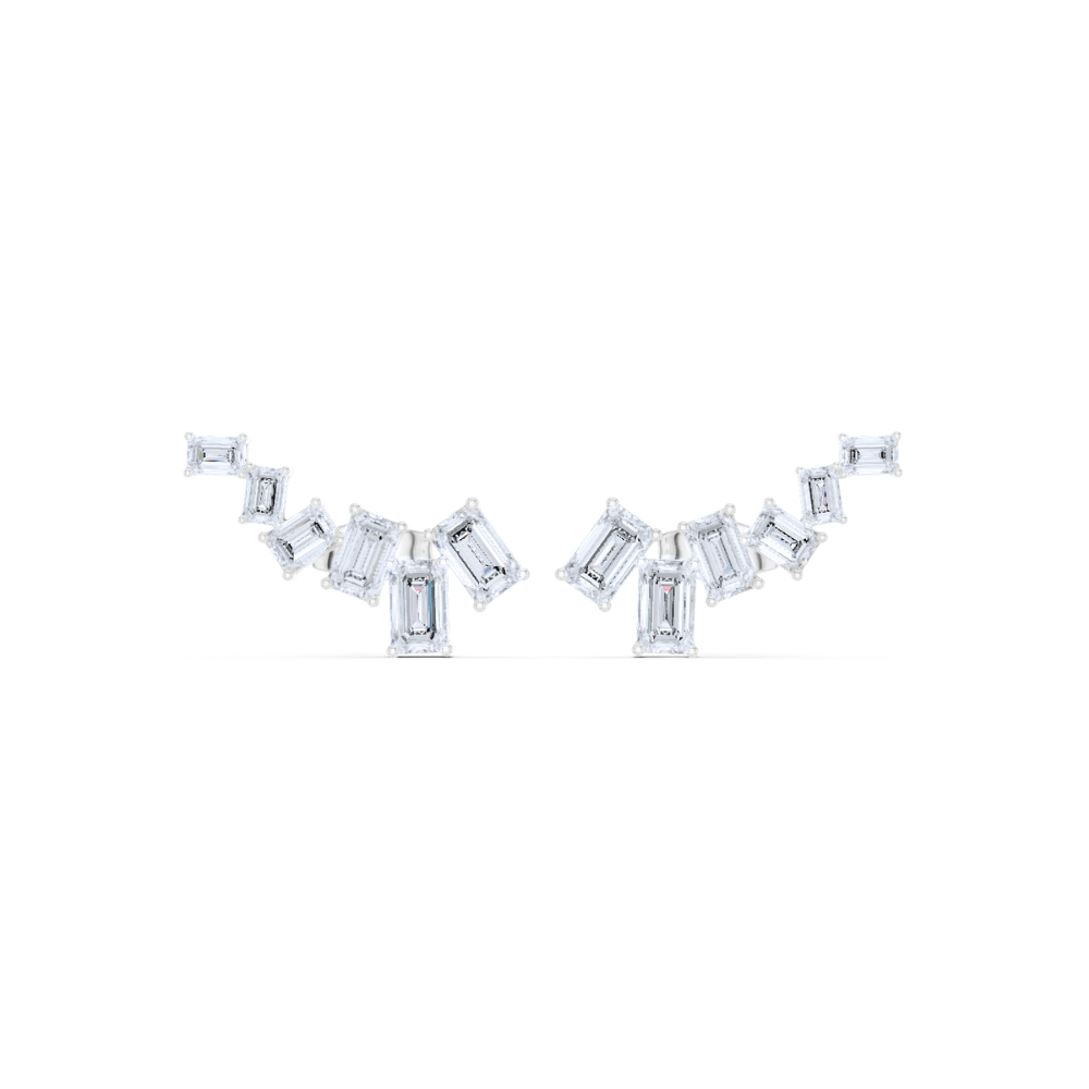 Starlit Arc Ear Climbers