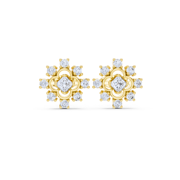 Gilded Spark Bloom Studs