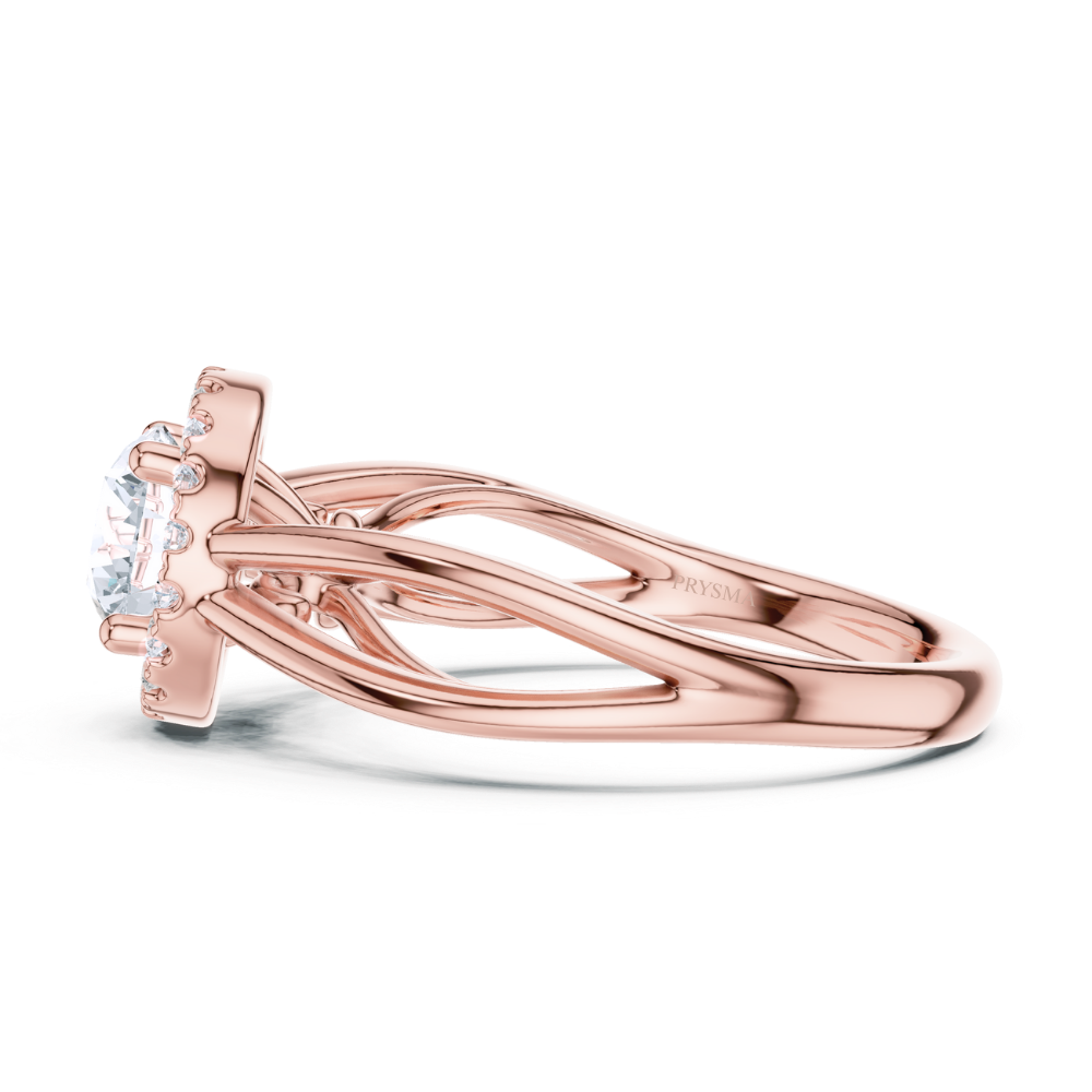 Radiant Halo Splendor Ring