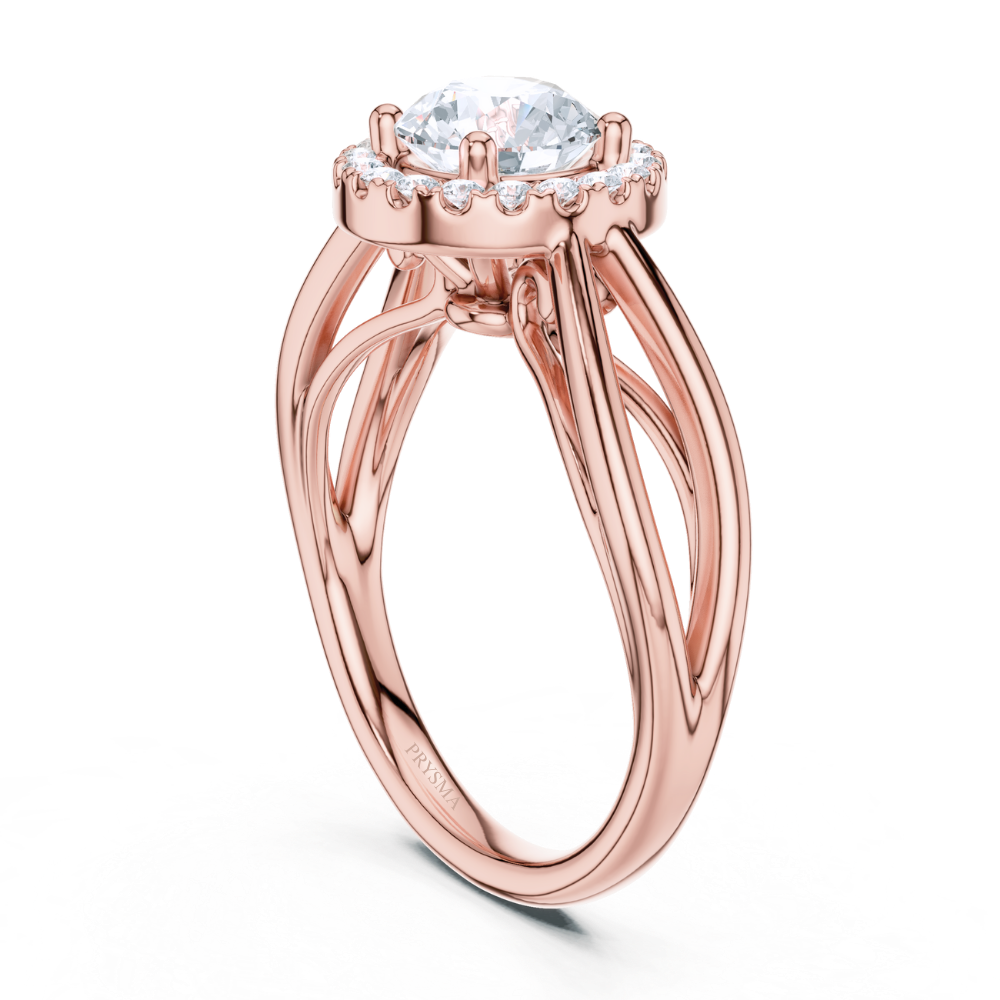 Radiant Halo Splendor Ring