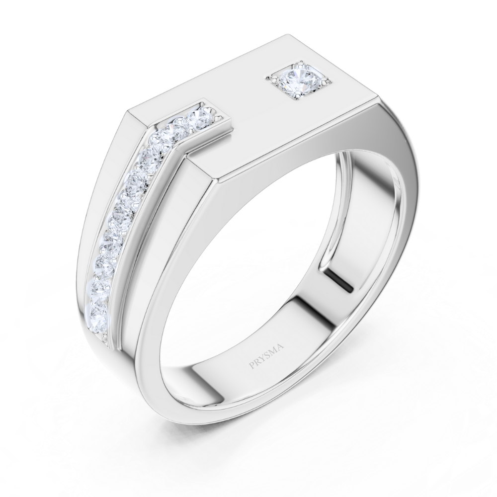 Valor Channel-Set Diamond Ring