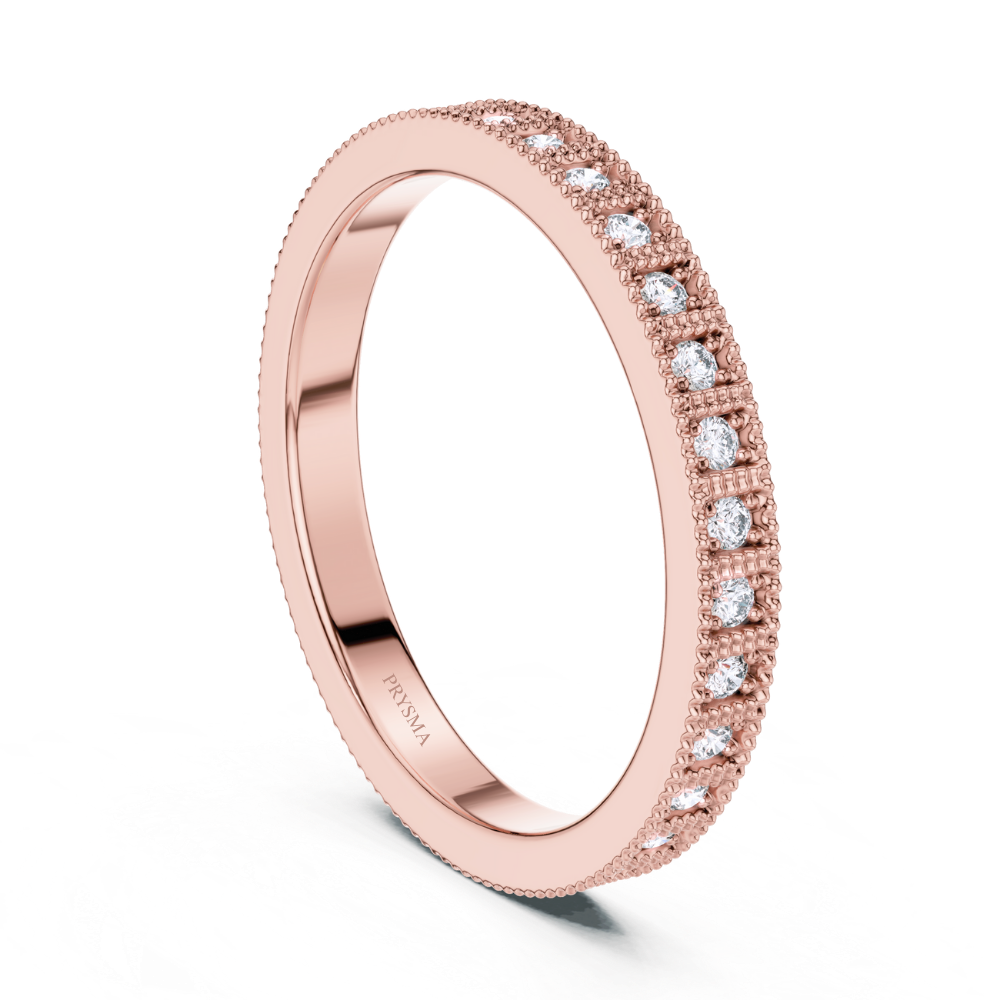 Vintage Milgrain Elegance Ring