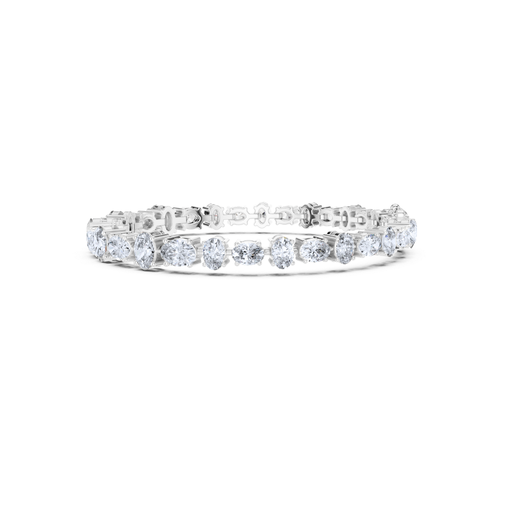 Elowen Oval-Cut Diamond Bracelet