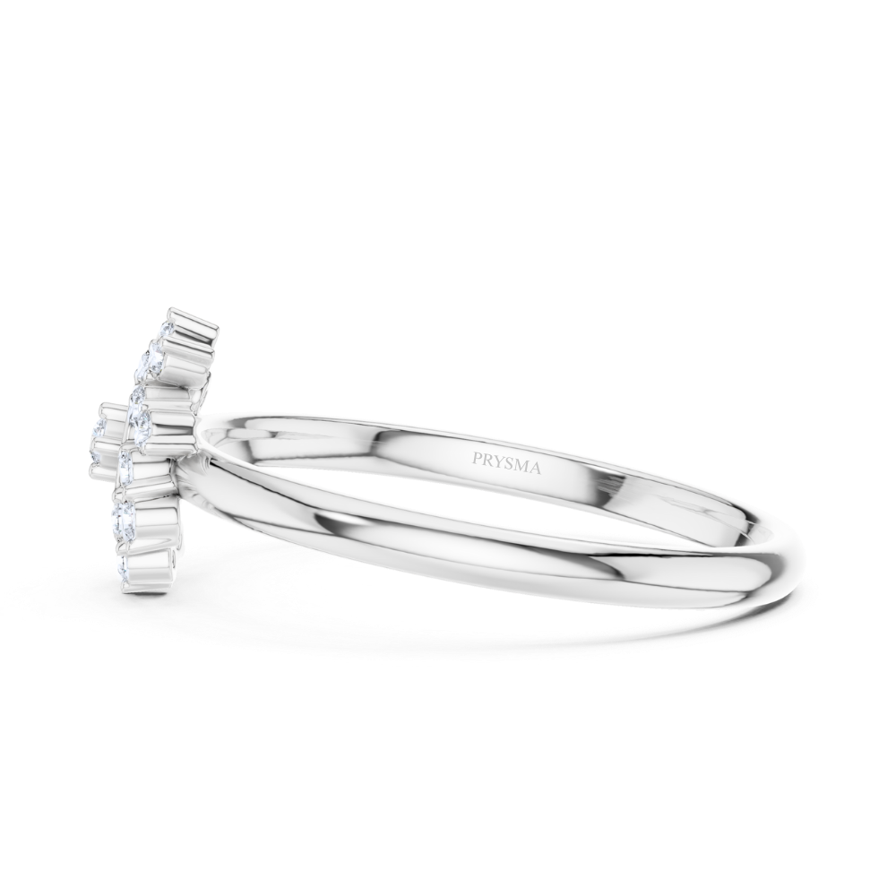 Sunflare Bloom Diamond Ring