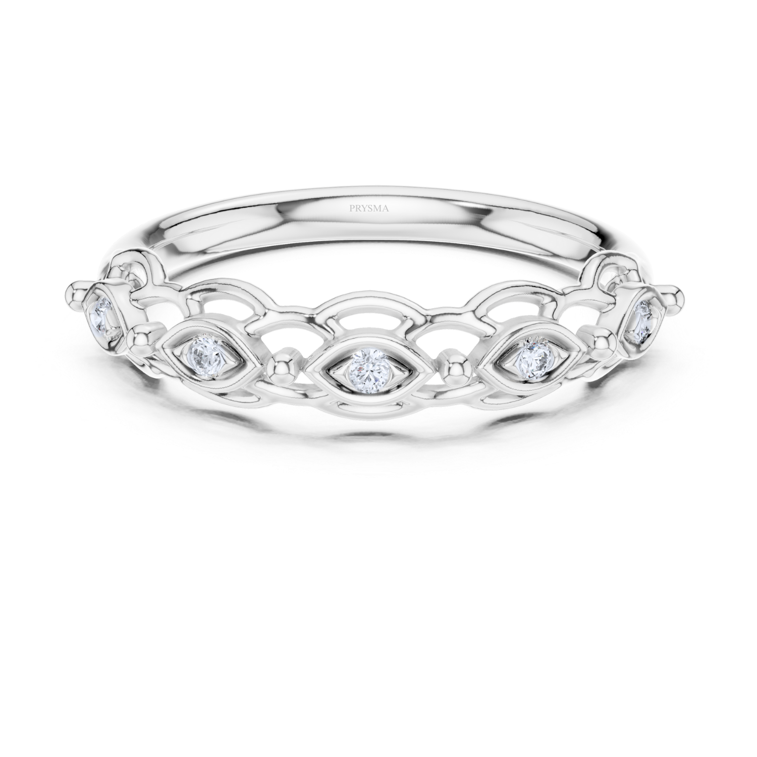 Marquise Elegance Diamond Band
