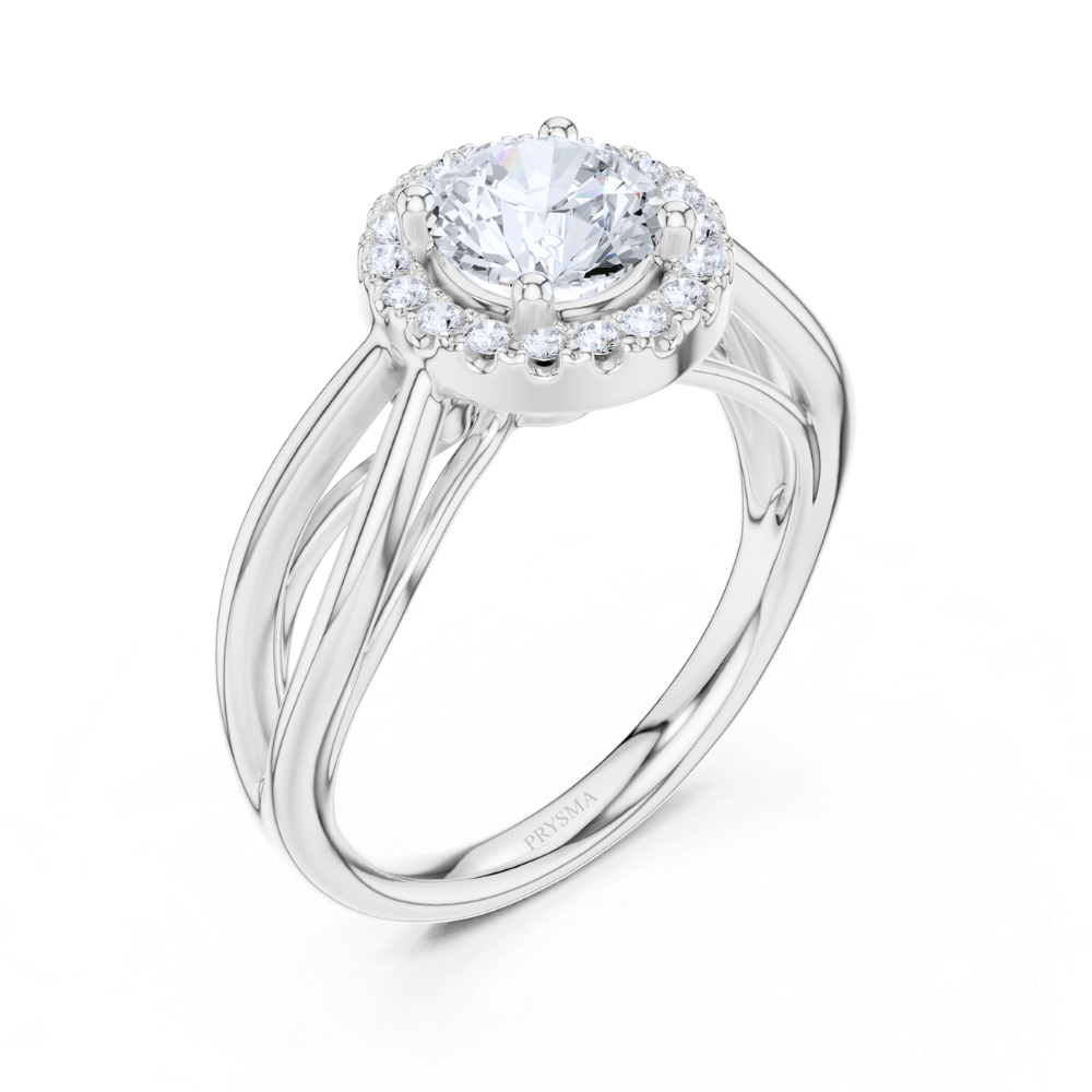 Radiant Halo Splendor Ring