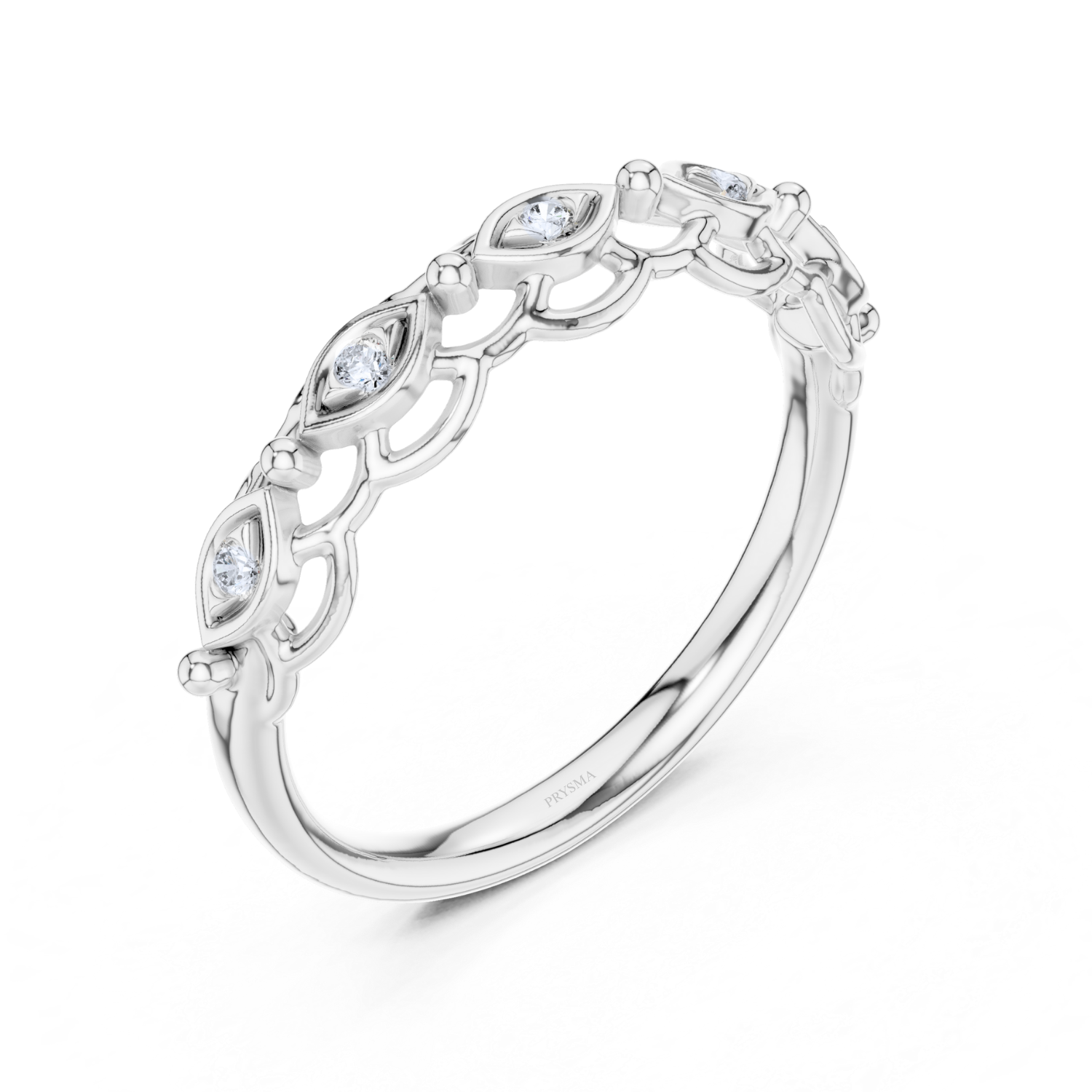 Marquise Elegance Diamond Band