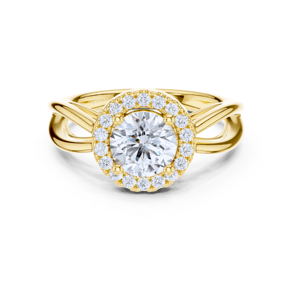 Radiant Halo Splendor Ring