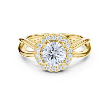 Radiant Halo Splendor Ring