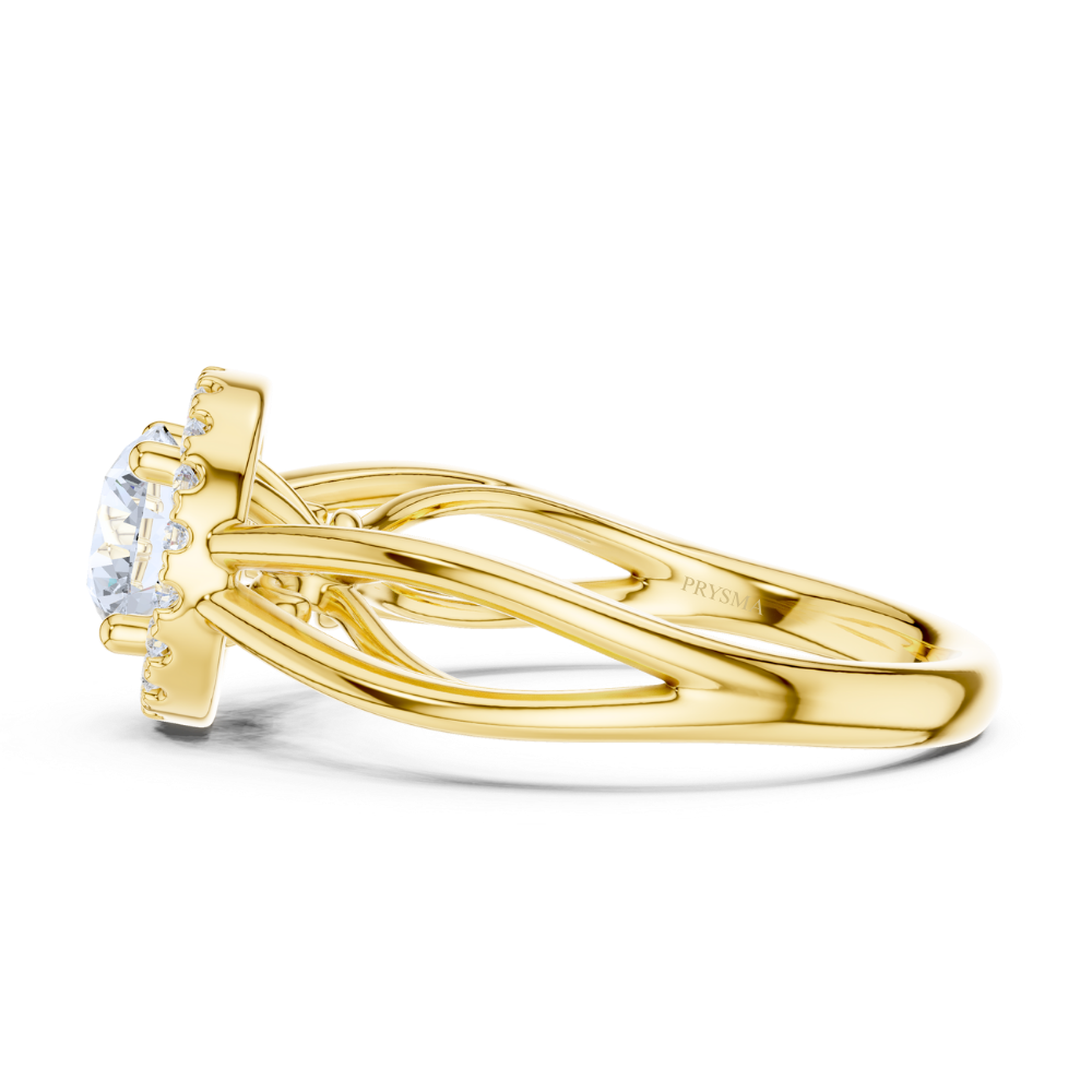 Radiant Halo Splendor Ring