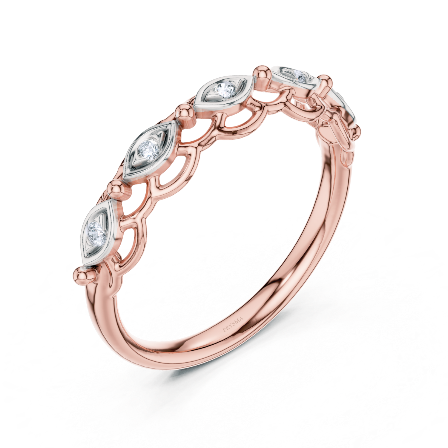 Marquise Elegance Diamond Band