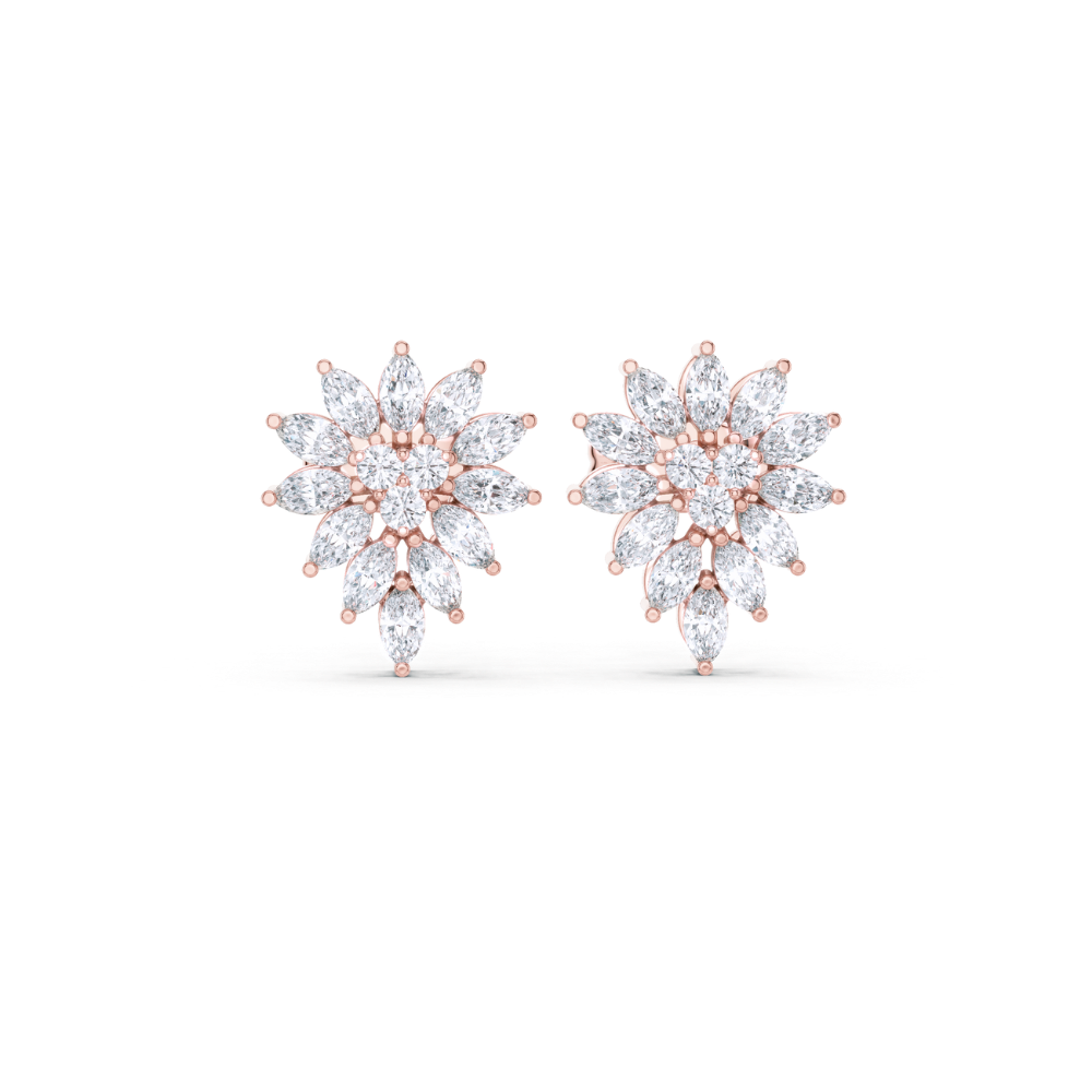 Starlight Bloom Statement Earrings