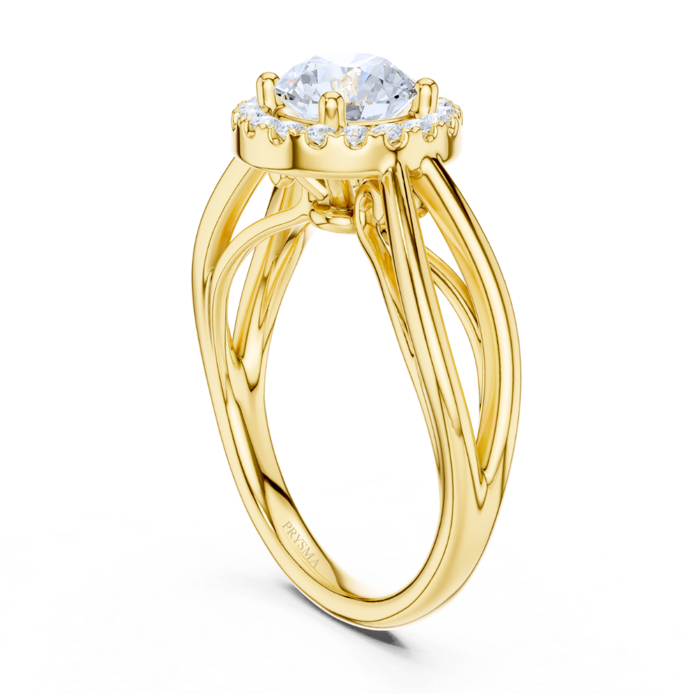 Radiant Halo Splendor Ring