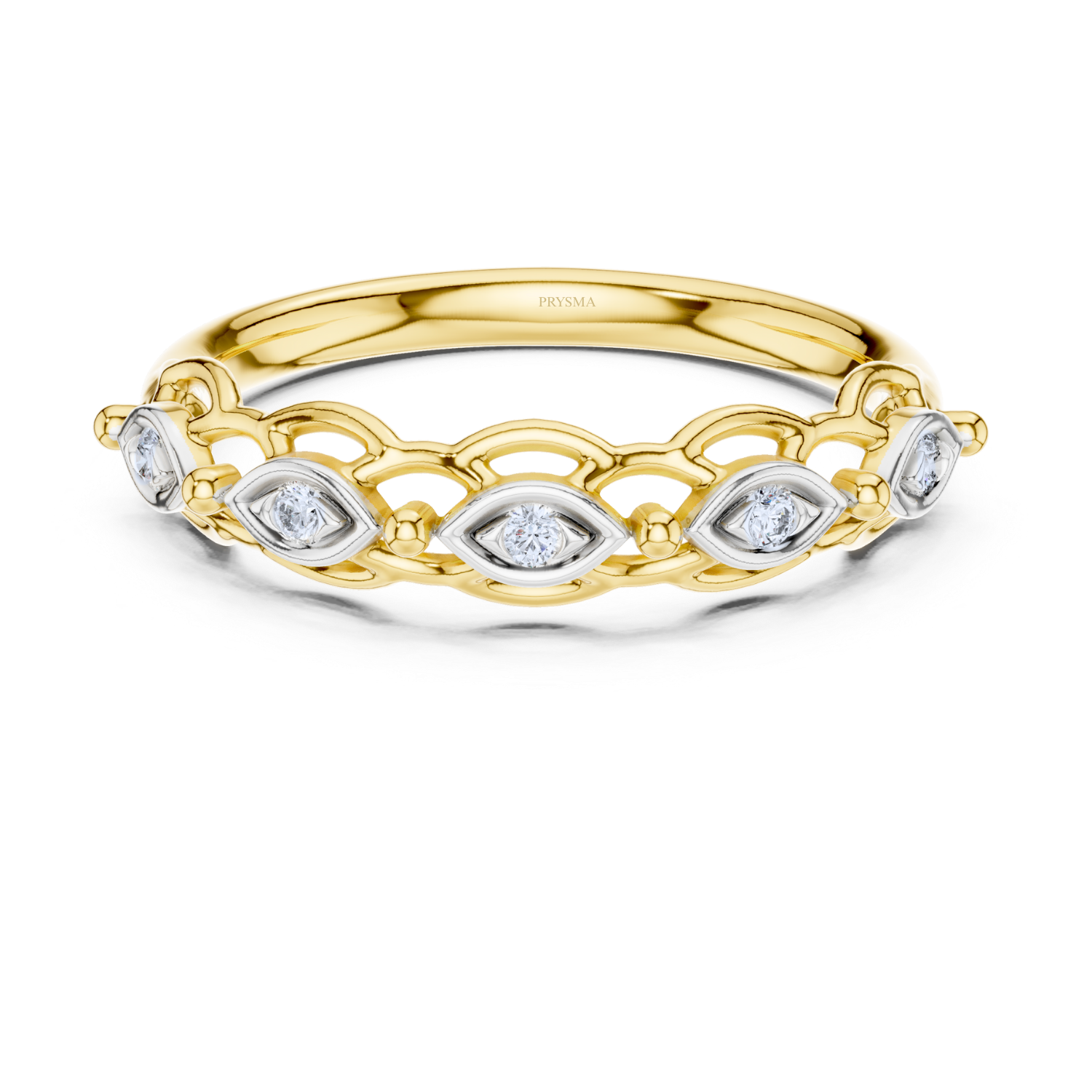 Marquise Elegance Diamond Band
