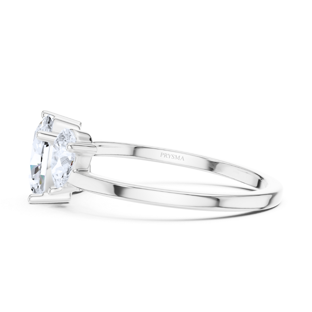 Oval Harmony Trio Ring