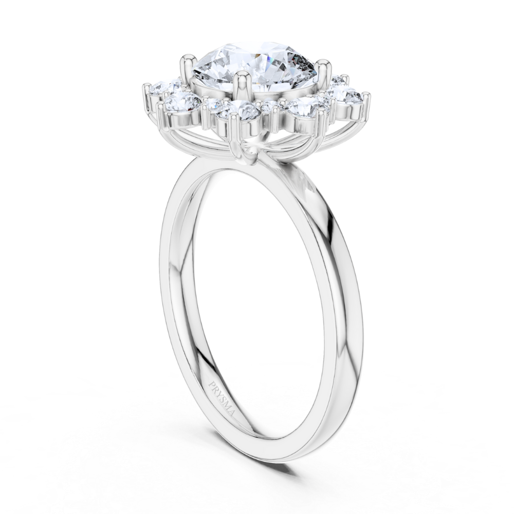Solara Round Bloom Ring