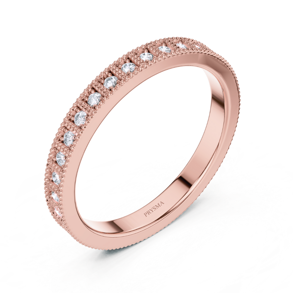 Vintage Milgrain Elegance Ring