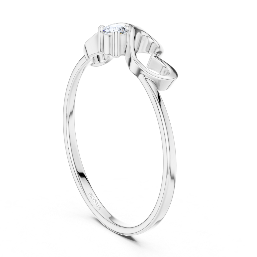 Twin Hearts Promise Ring