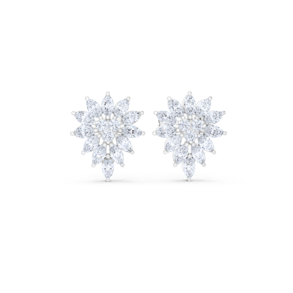 Starlight Bloom Statement Earrings