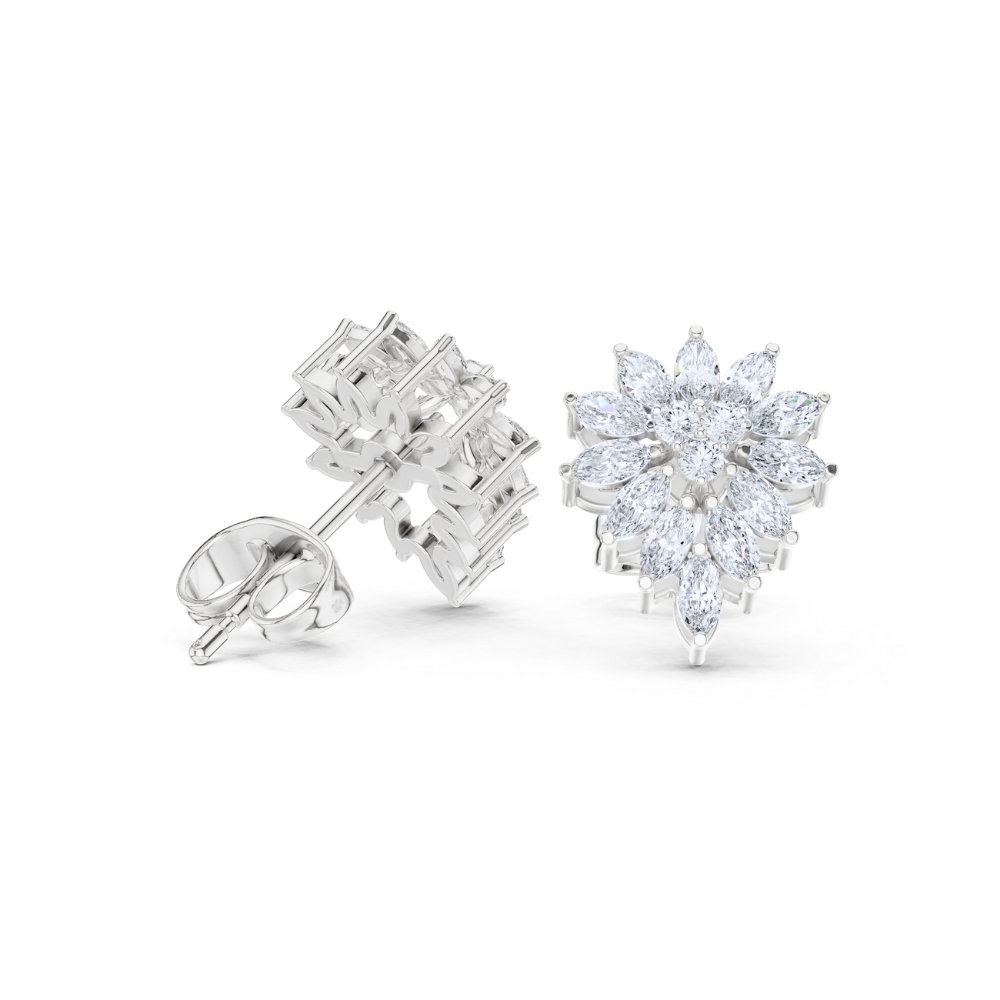 Starlight Bloom Statement Earrings