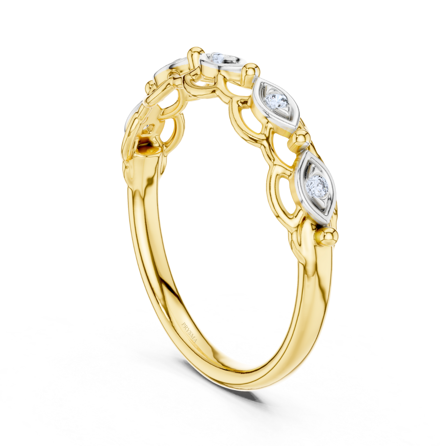 Marquise Elegance Diamond Band