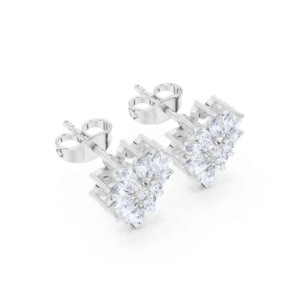 Starlight Bloom Statement Earrings