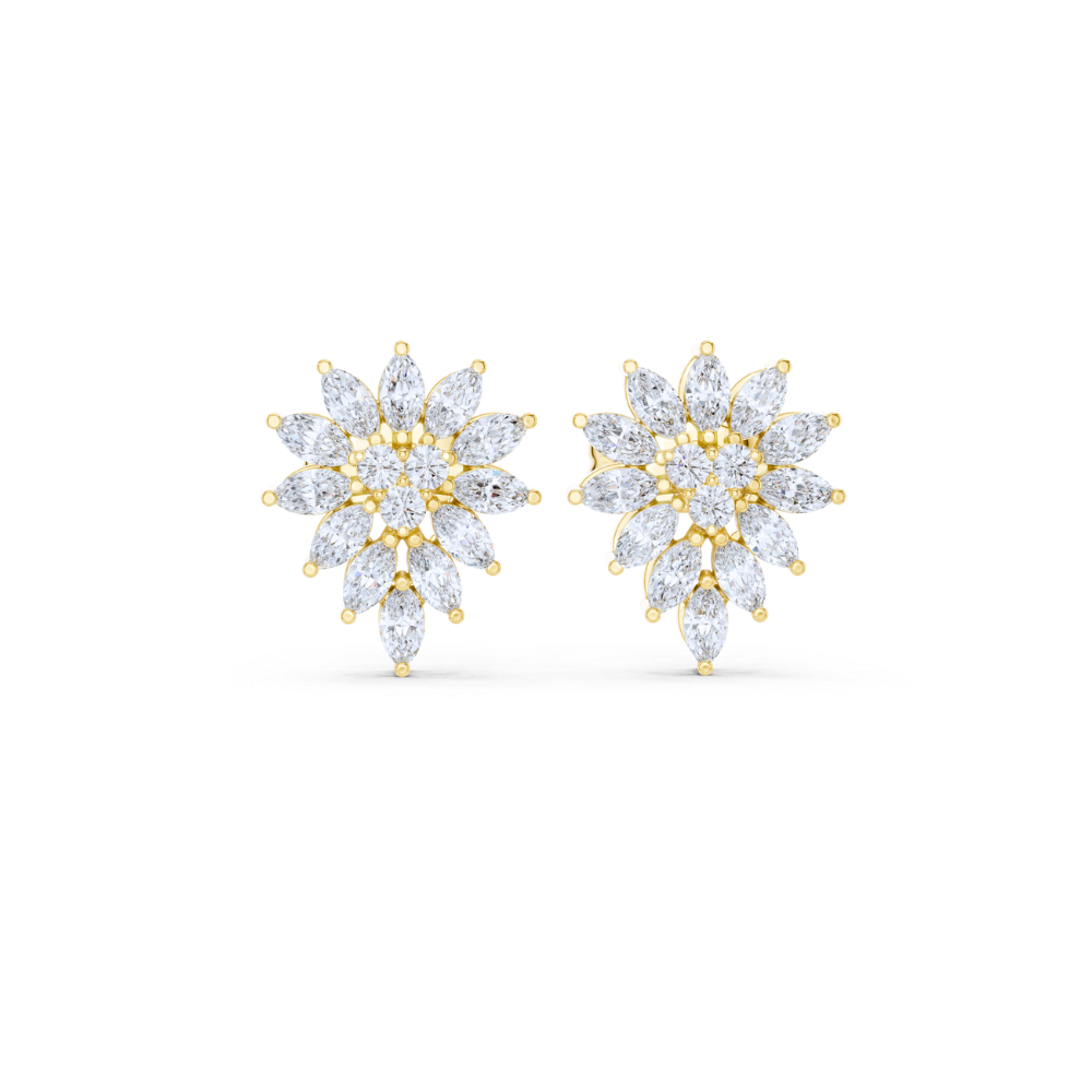Starlight Bloom Statement Earrings