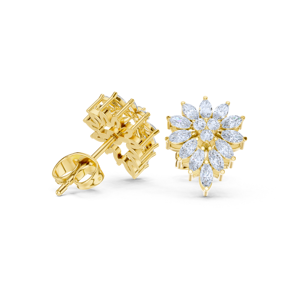 Starlight Bloom Statement Earrings