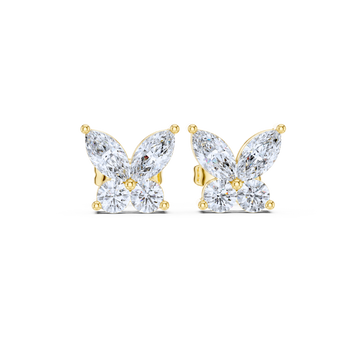 Celestial Butterfly Diamond Earrings