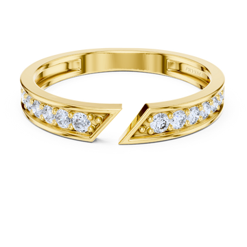 Velo Luxe Open Band Ring