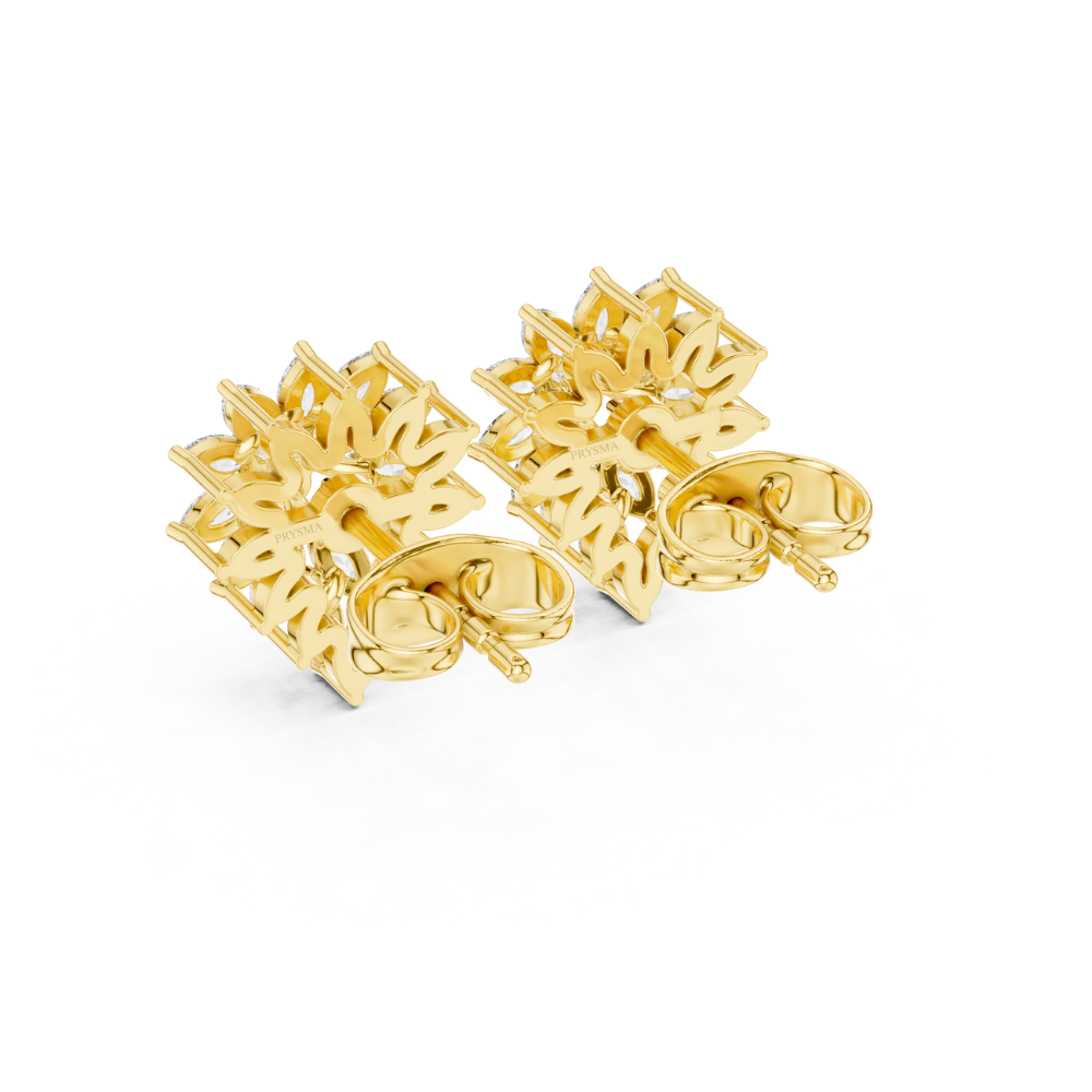 Starlight Bloom Statement Earrings