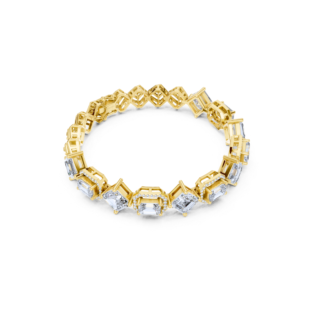 Imperial Elegance Gemstone Bracelet