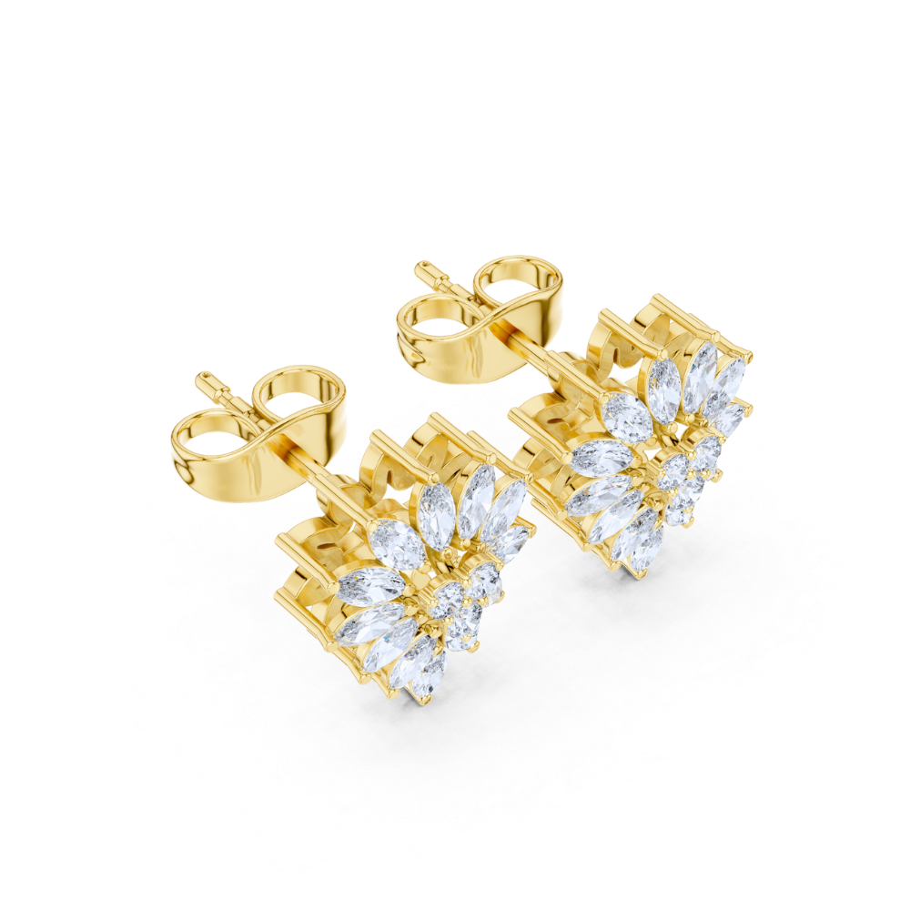 Starlight Bloom Statement Earrings