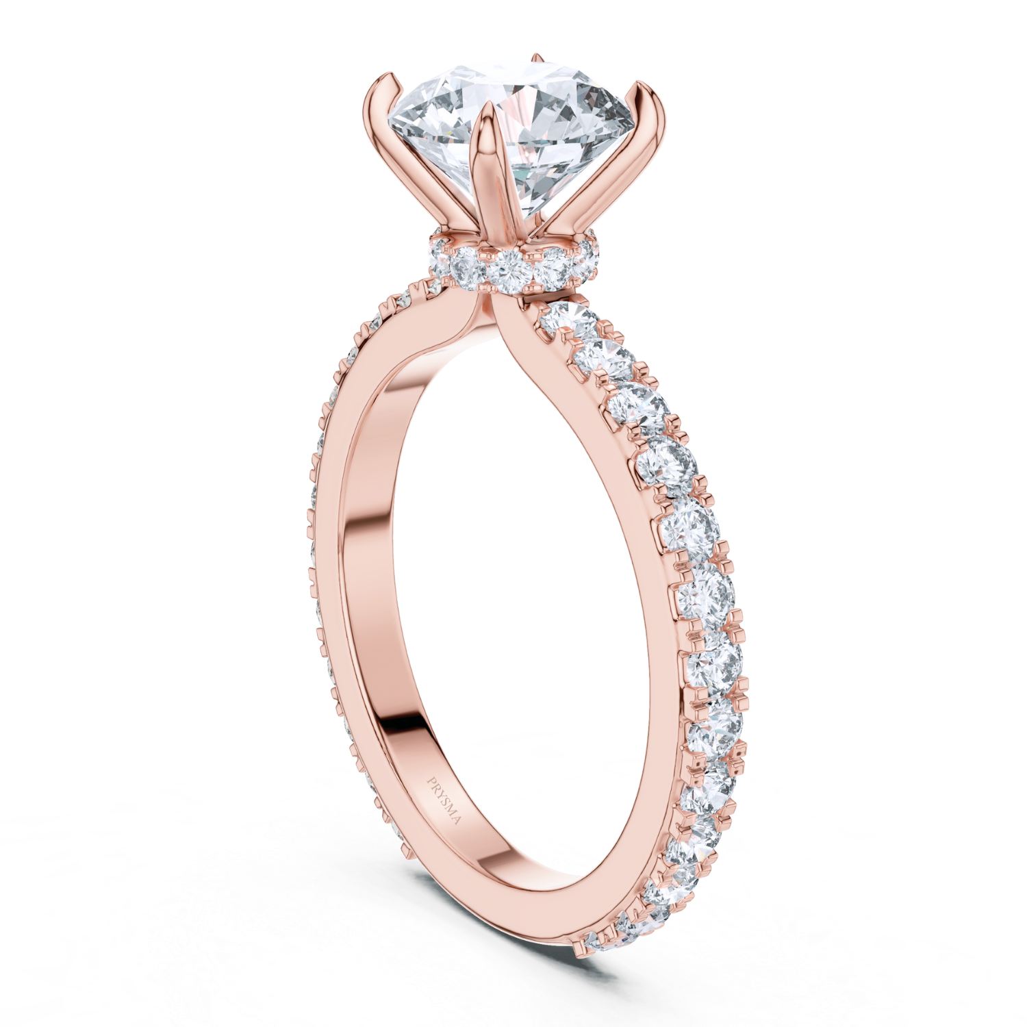 Eternal Radiance Solitaire Diamond Ring
