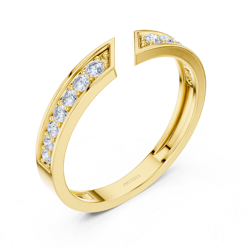 Velo Luxe Open Band Ring
