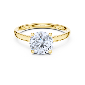 Four-Prong Solitaire Ring