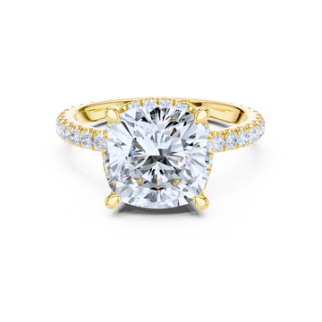 The Regal Cushion Halo Ring