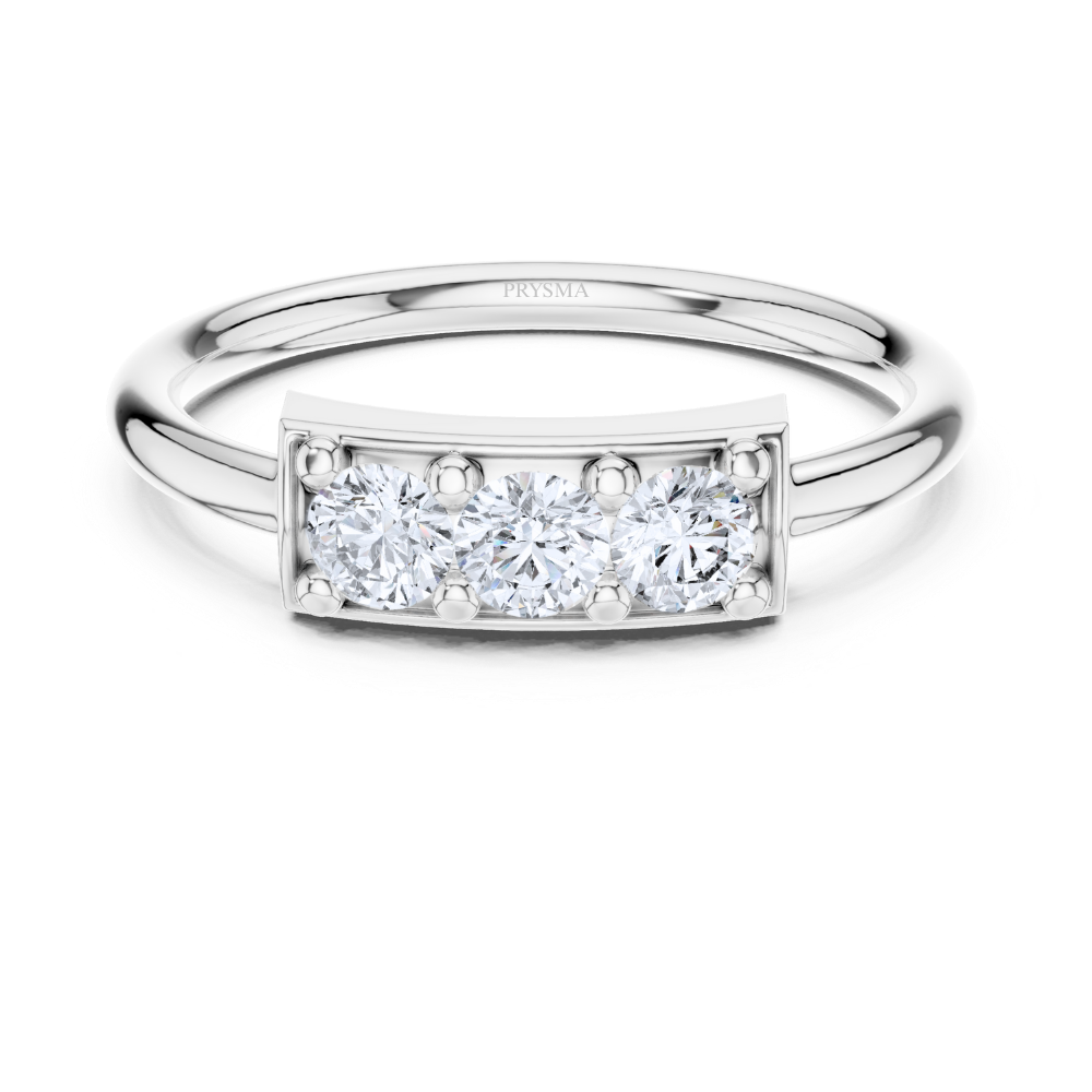 Triad Brilliance Bar Ring