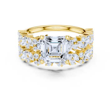 Imperial Grace Emerald Cut Diamond Ring