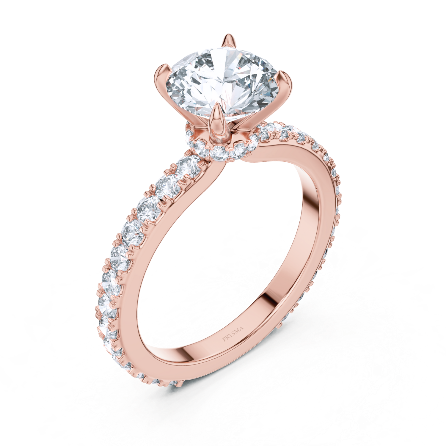 Eternal Radiance Solitaire Diamond Ring