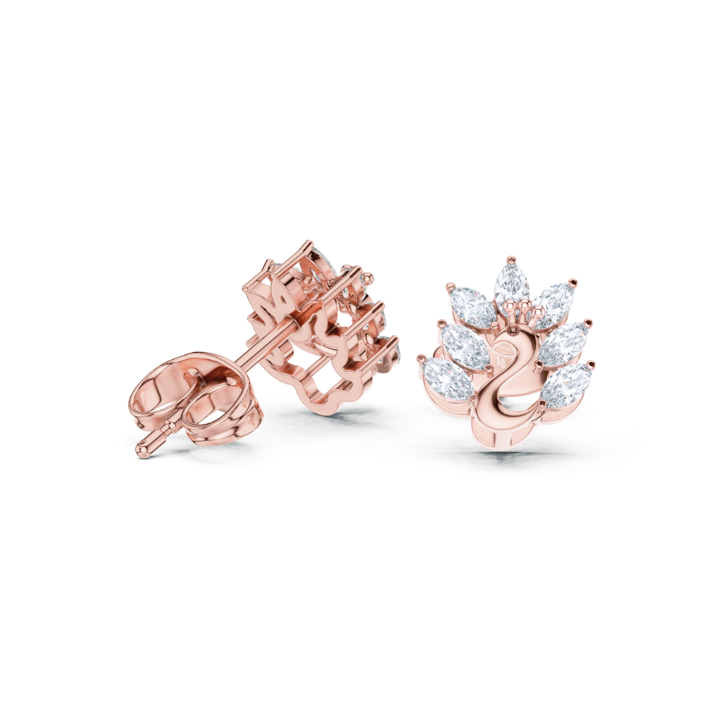 Regal Swan Spark Earrings