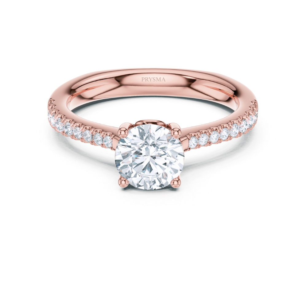 Radiant Grace Solitaire Ring