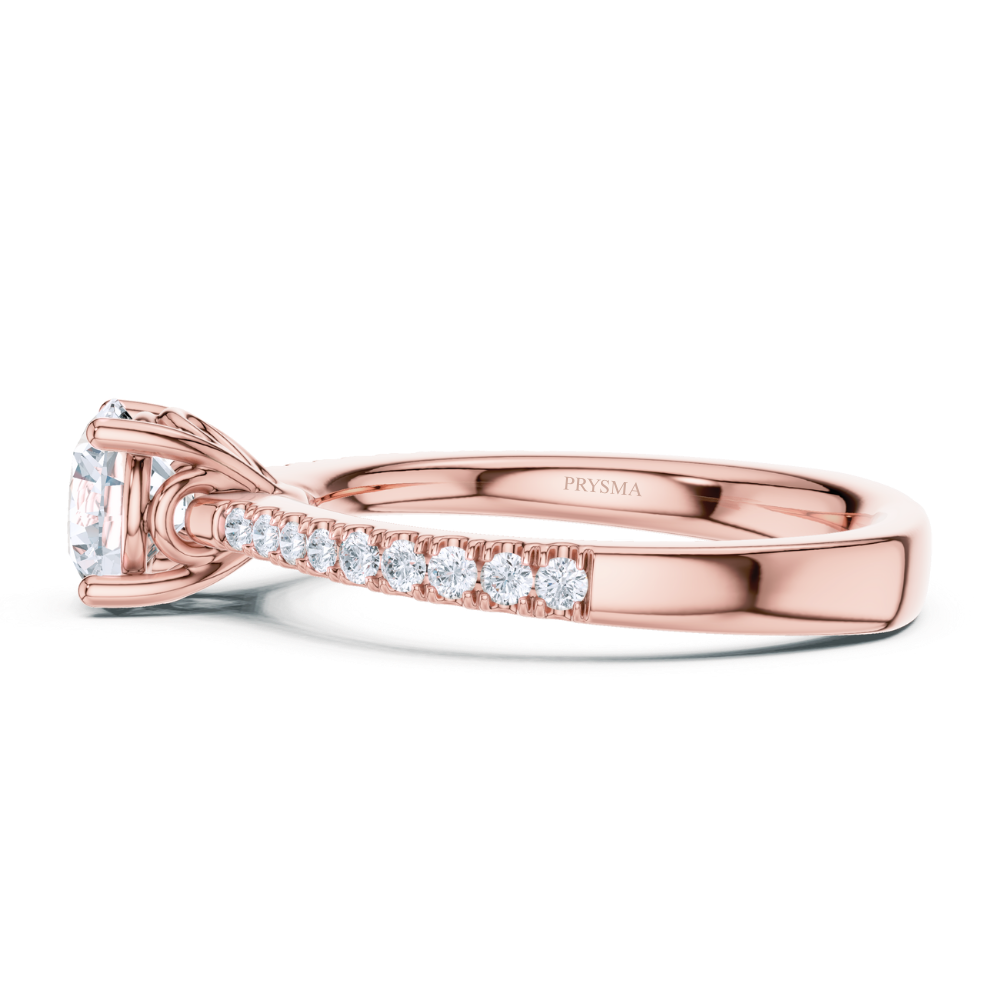 Radiant Grace Solitaire Ring