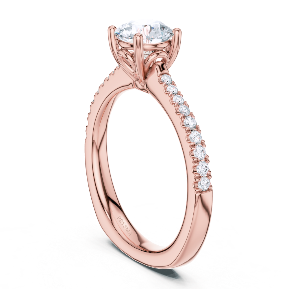 Radiant Grace Solitaire Ring